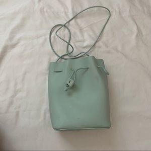 Sage green crossbody bag